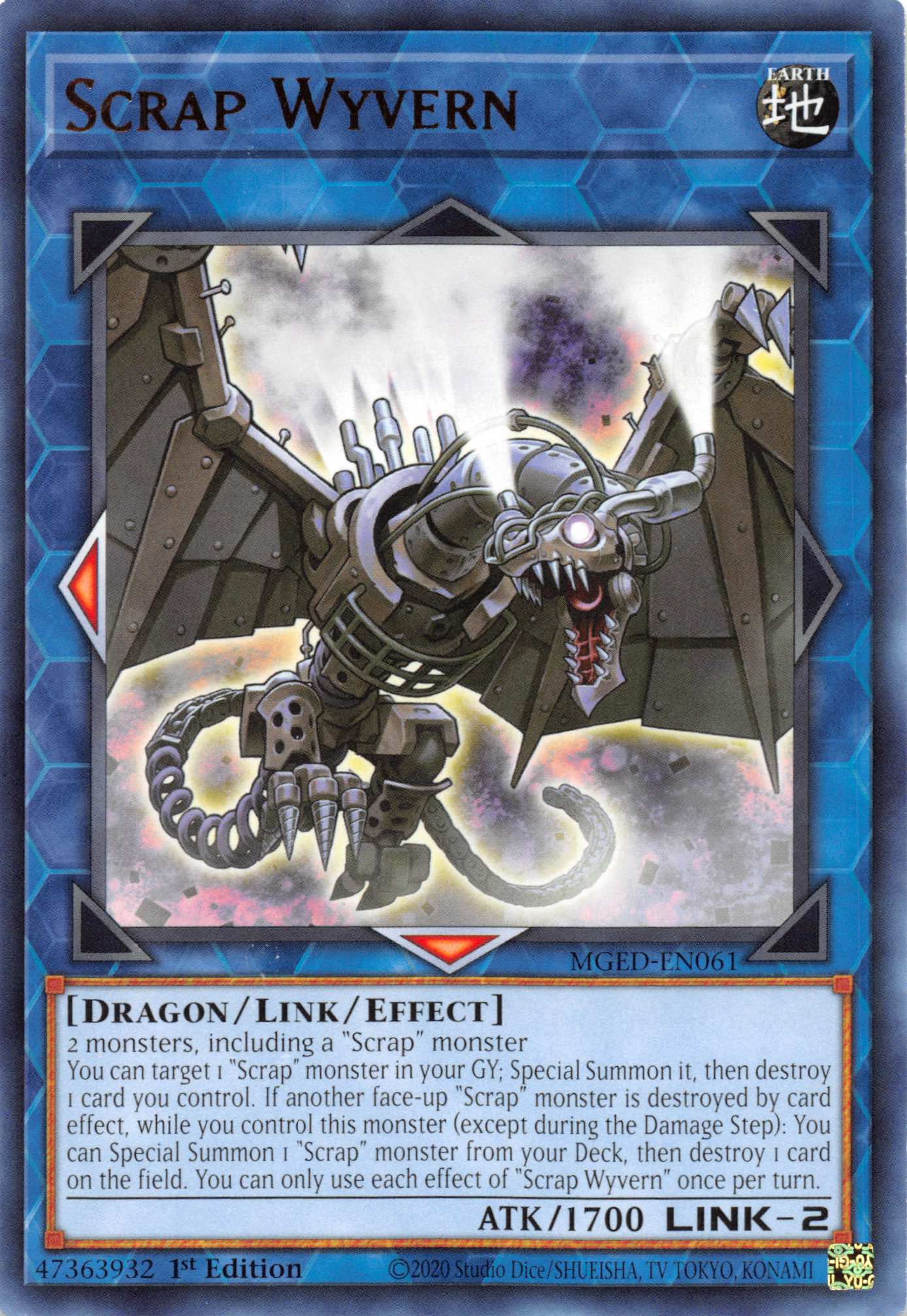 Scrap Wyvern [MGED-EN061] Rare | Jomio and Rueliete's Cards and Comics