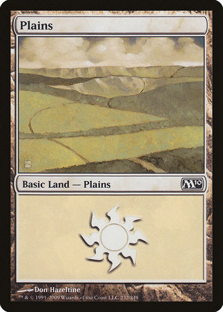 Plains (232) [Magic 2010] | Jomio and Rueliete's Cards and Comics