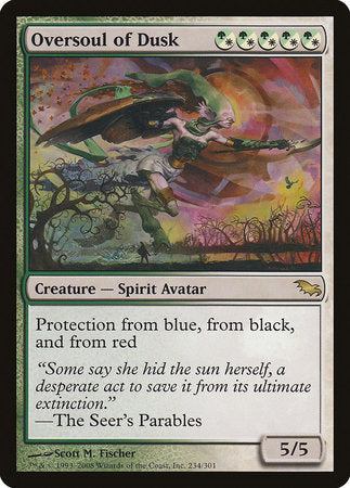Oversoul of Dusk [Shadowmoor] | Jomio and Rueliete's Cards and Comics