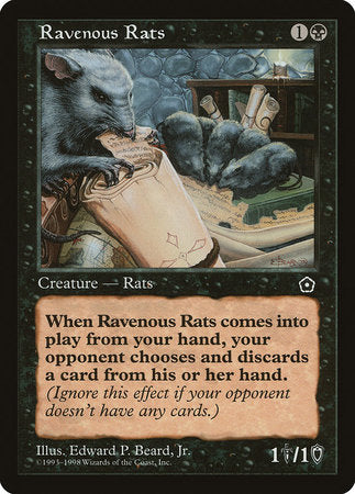 Ravenous Rats [Portal Second Age] | Jomio and Rueliete's Cards and Comics