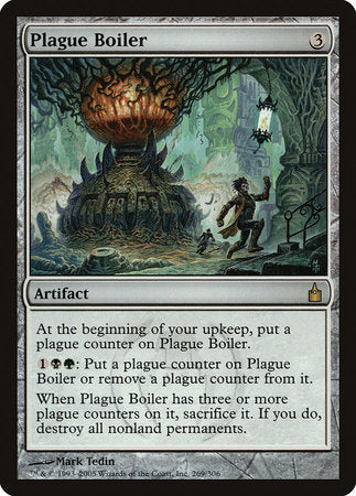 Plague Boiler [Ravnica: City of Guilds] | Jomio and Rueliete's Cards and Comics
