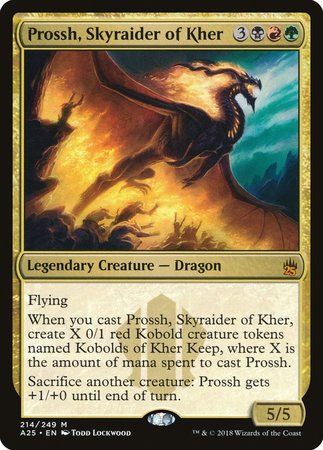 Prossh, Skyraider of Kher [Masters 25] | Jomio and Rueliete's Cards and Comics