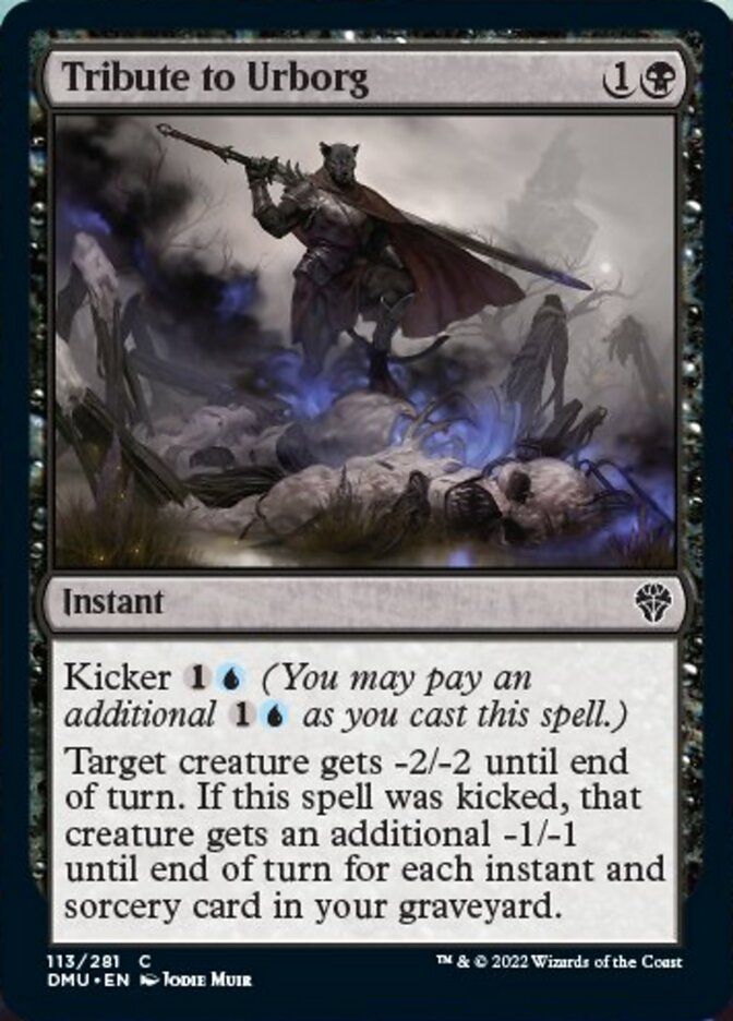 Tribute to Urborg [Dominaria United] | Jomio and Rueliete's Cards and Comics