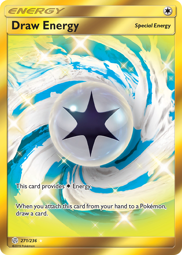 Draw Energy (271/236) [Sun & Moon: Cosmic Eclipse] | Jomio and Rueliete's Cards and Comics