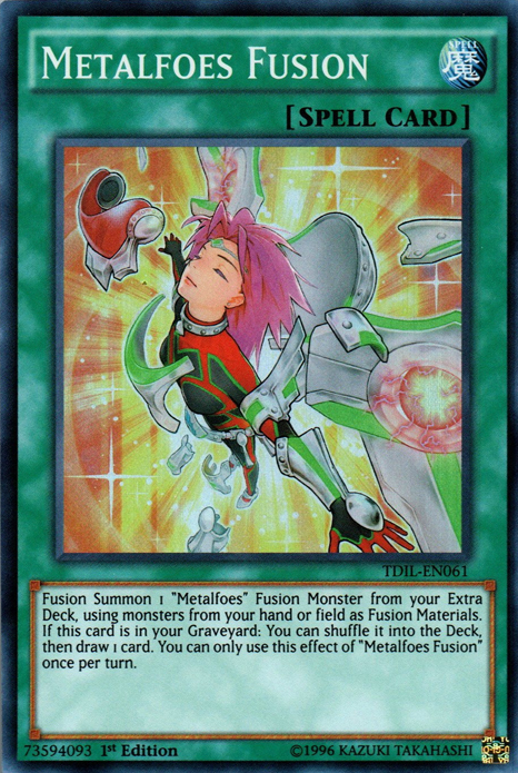 Metalfoes Fusion [TDIL-EN061] Super Rare | Jomio and Rueliete's Cards and Comics