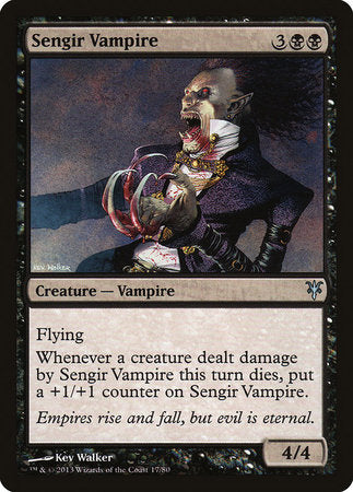 Sengir Vampire [Duel Decks: Sorin vs. Tibalt] | Jomio and Rueliete's Cards and Comics