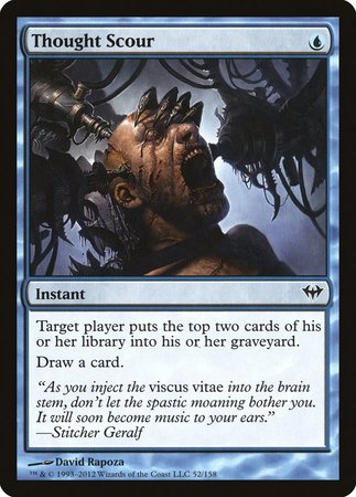 Thought Scour [Dark Ascension] | Jomio and Rueliete's Cards and Comics