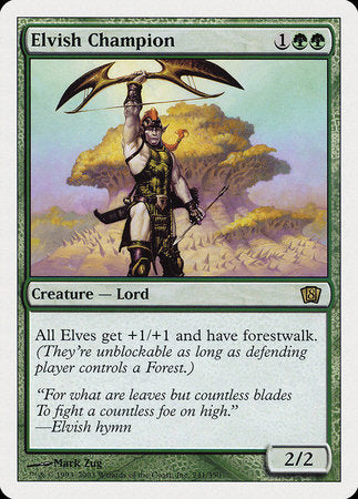 Elvish Champion [Eighth Edition] | Jomio and Rueliete's Cards and Comics