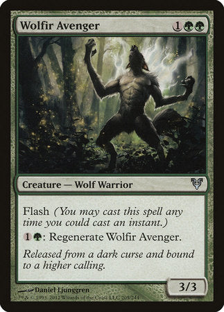 Wolfir Avenger [Avacyn Restored] | Jomio and Rueliete's Cards and Comics
