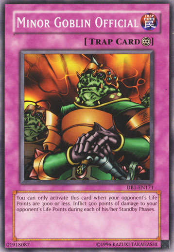 Minor Goblin Official [DB1-EN171] Common | Jomio and Rueliete's Cards and Comics