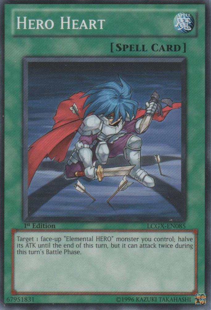Hero Heart [LCGX-EN085] Common | Jomio and Rueliete's Cards and Comics