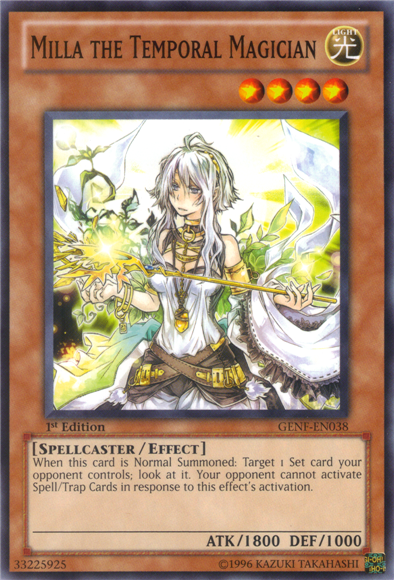 Milla the Temporal Magician [GENF-EN038] Common | Jomio and Rueliete's Cards and Comics