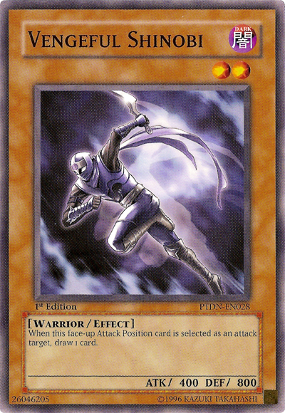 Vengeful Shinobi [PTDN-EN028] Common | Jomio and Rueliete's Cards and Comics