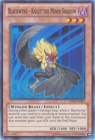 Blackwing - Kalut the Moon Shadow [AP04-EN005] Super Rare | Jomio and Rueliete's Cards and Comics