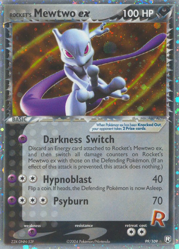 Rocket's Mewtwo ex (99/109) [EX: Team Rocket Returns] | Jomio and Rueliete's Cards and Comics