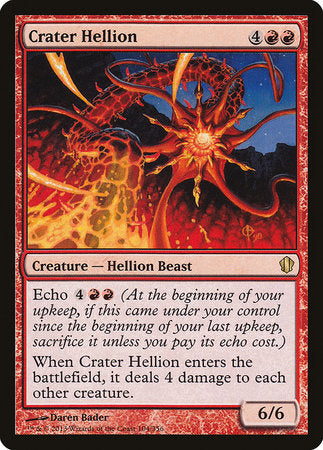 Crater Hellion [Commander 2013] | Jomio and Rueliete's Cards and Comics