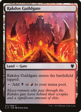 Rakdos Guildgate [Commander 2017] | Jomio and Rueliete's Cards and Comics