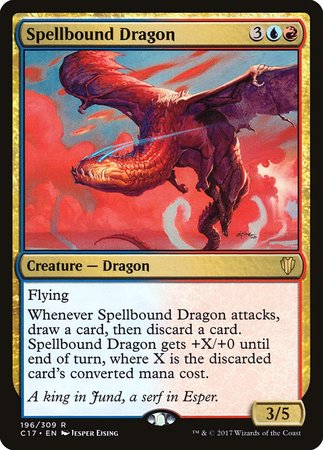 Spellbound Dragon [Commander 2017] | Jomio and Rueliete's Cards and Comics