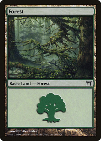 Forest (306) [Champions of Kamigawa] | Jomio and Rueliete's Cards and Comics