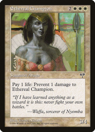 Ethereal Champion [Mirage] | Jomio and Rueliete's Cards and Comics