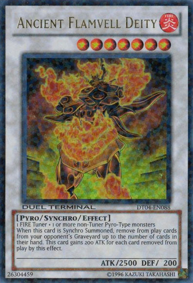 Ancient Flamvell Deity [DT04-EN088] Ultra Rare | Jomio and Rueliete's Cards and Comics