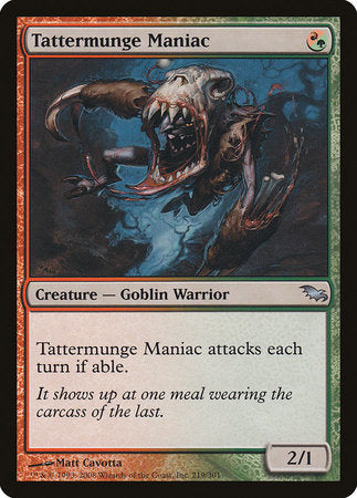 Tattermunge Maniac [Shadowmoor] | Jomio and Rueliete's Cards and Comics