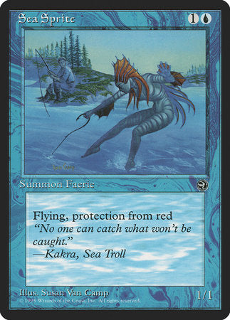 Sea Sprite [Homelands] | Jomio and Rueliete's Cards and Comics