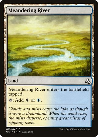 Meandering River [Global Series Jiang Yanggu & Mu Yanling] | Jomio and Rueliete's Cards and Comics