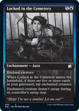 Locked in the Cemetery [Innistrad: Double Feature] | Jomio and Rueliete's Cards and Comics