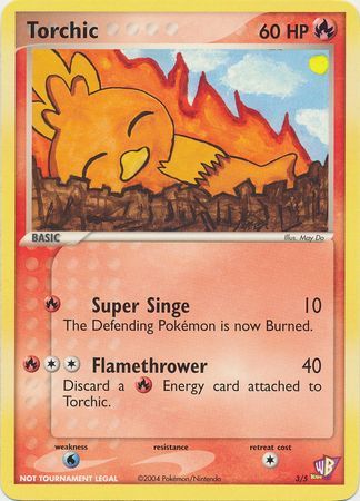 Torchic (3/5) [Kids WB Promos] | Jomio and Rueliete's Cards and Comics