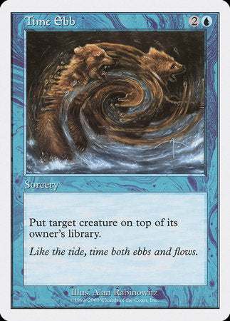 Time Ebb [Starter 2000] | Jomio and Rueliete's Cards and Comics