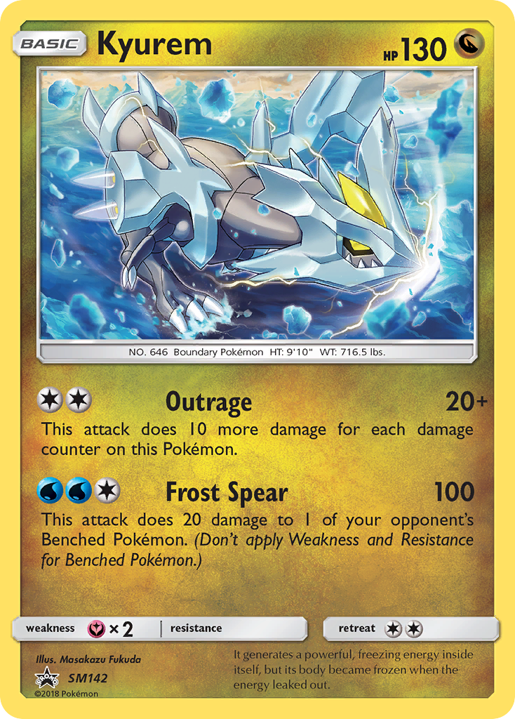 Kyurem (SM142) [Sun & Moon: Black Star Promos] | Jomio and Rueliete's Cards and Comics