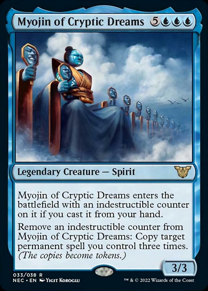 Myojin of Cryptic Dreams [Kamigawa: Neon Dynasty Commander] | Jomio and Rueliete's Cards and Comics