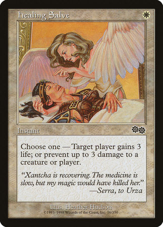 Healing Salve [Urza's Saga] | Jomio and Rueliete's Cards and Comics