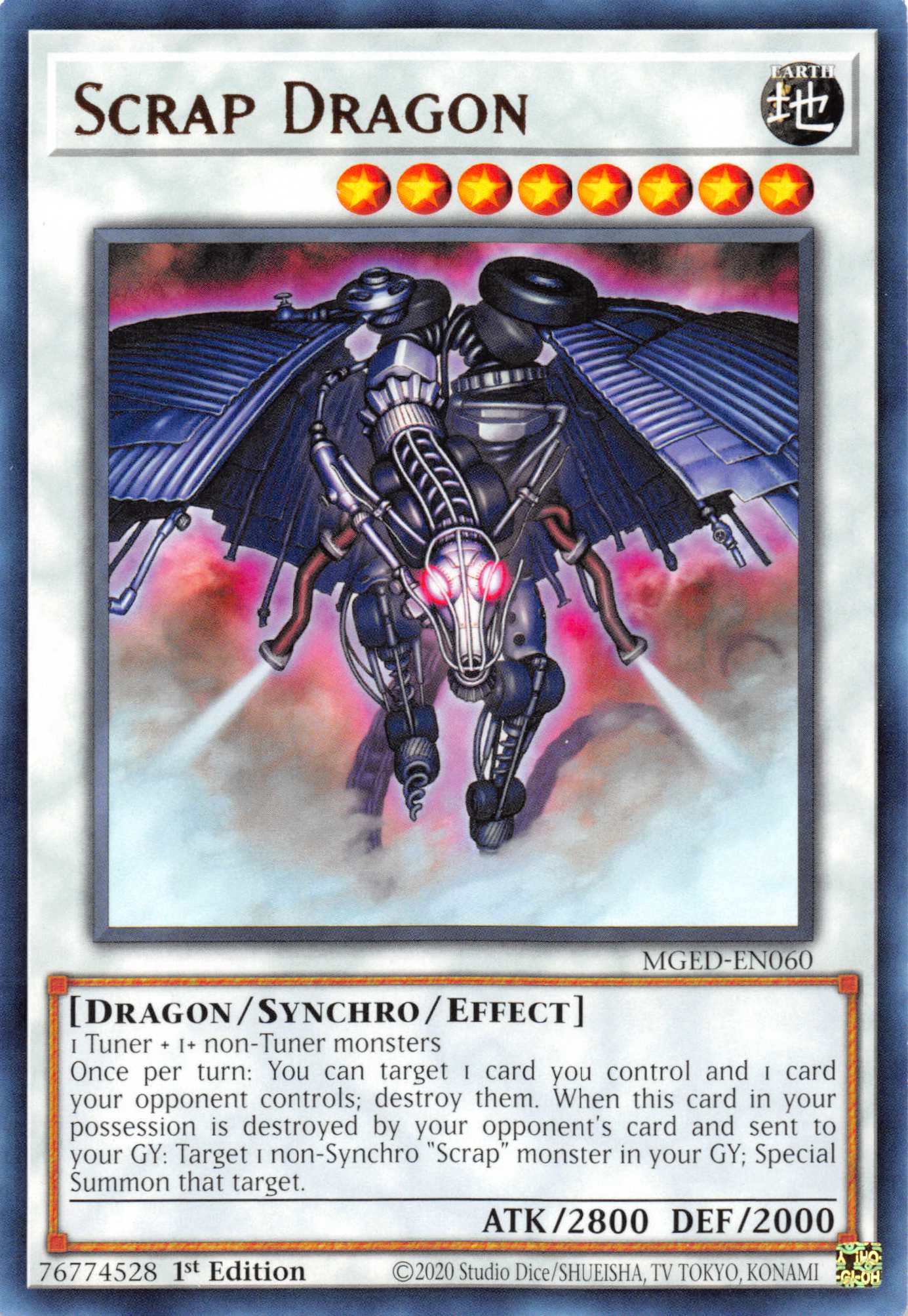 Scrap Dragon [MGED-EN060] Rare | Jomio and Rueliete's Cards and Comics