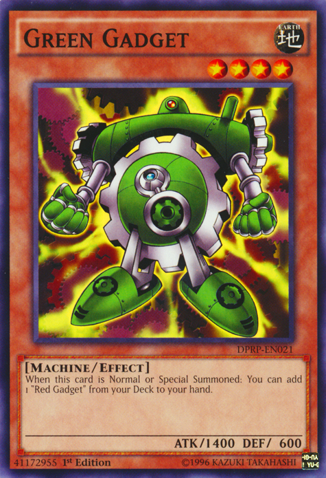 Green Gadget [DPRP-EN021] Common | Jomio and Rueliete's Cards and Comics
