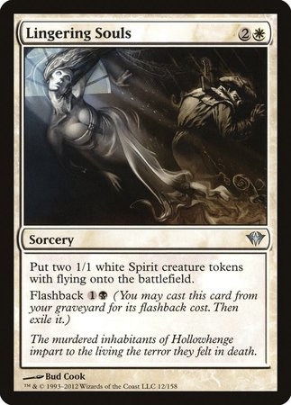 Lingering Souls [Dark Ascension] | Jomio and Rueliete's Cards and Comics