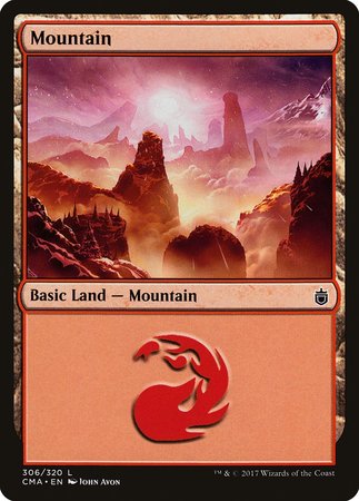 Mountain (306) [Commander Anthology] | Jomio and Rueliete's Cards and Comics