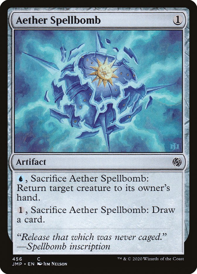Aether Spellbomb [Jumpstart] | Jomio and Rueliete's Cards and Comics