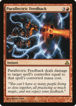 Parallectric Feedback [Guildpact] | Jomio and Rueliete's Cards and Comics