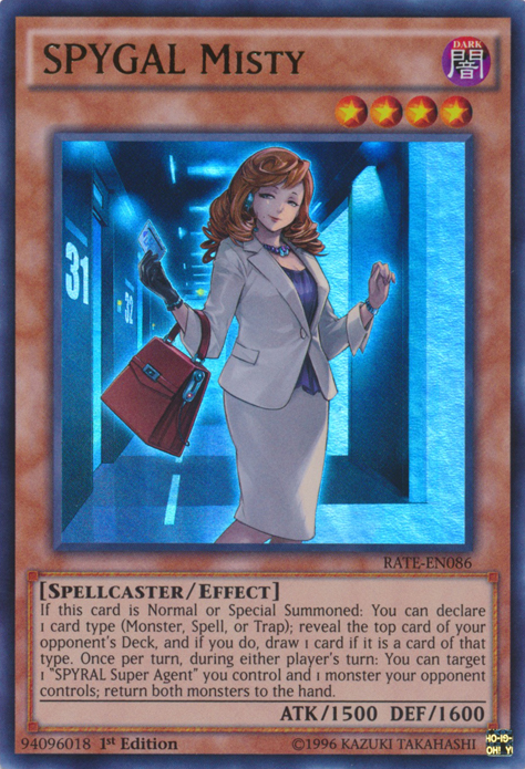 SPYGAL Misty [RATE-EN086] Ultra Rare | Jomio and Rueliete's Cards and Comics