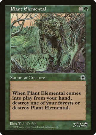 Plant Elemental [Portal] | Jomio and Rueliete's Cards and Comics