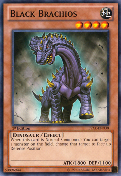 Black Brachios [LVAL-EN038] Common | Jomio and Rueliete's Cards and Comics