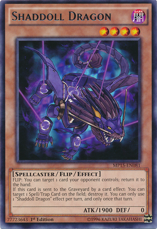 Shaddoll Dragon [MP15-EN081] Rare | Jomio and Rueliete's Cards and Comics