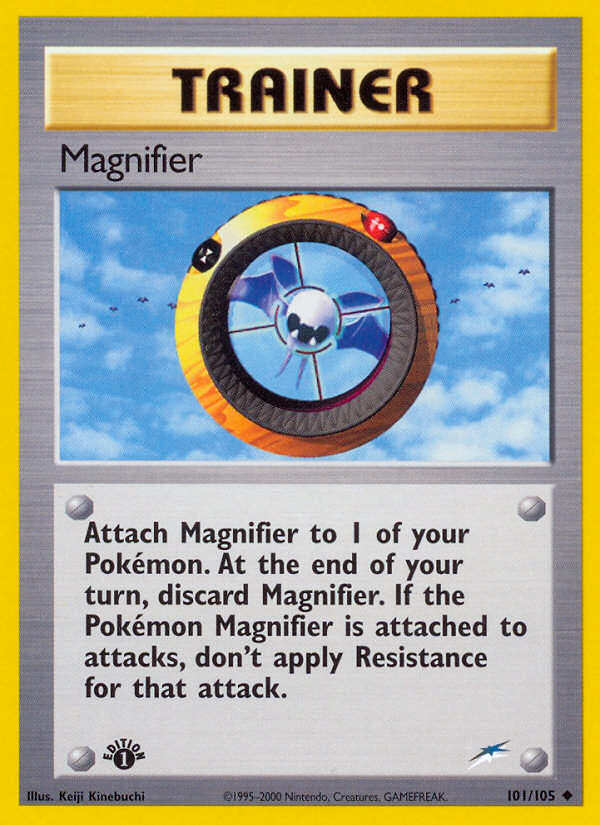Magnifier (101/105) [Neo Destiny 1st Edition] | Jomio and Rueliete's Cards and Comics