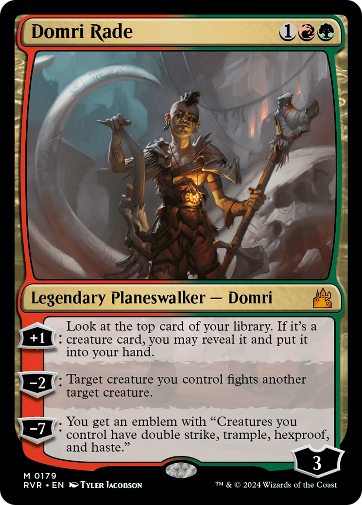 Domri Rade [Ravnica Remastered] | Jomio and Rueliete's Cards and Comics