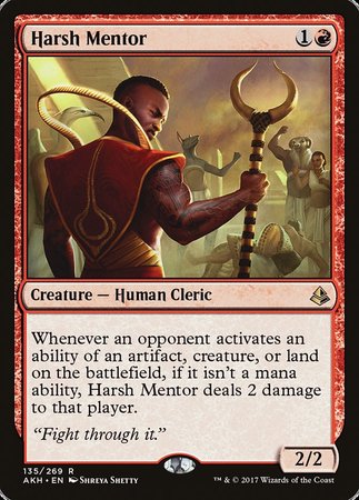 Harsh Mentor [Amonkhet] | Jomio and Rueliete's Cards and Comics