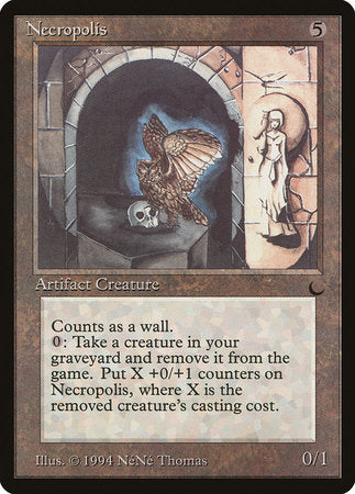 Necropolis [The Dark] | Jomio and Rueliete's Cards and Comics