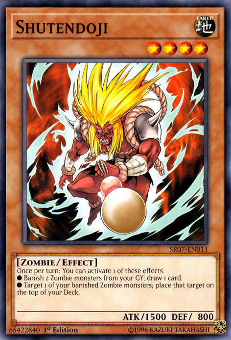 Shutendoji [SR07-EN014] Common | Jomio and Rueliete's Cards and Comics