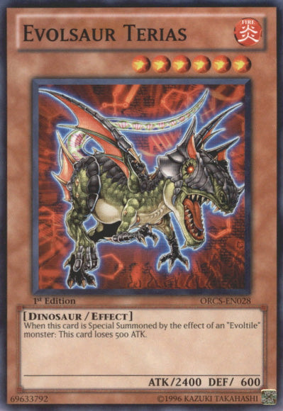Evolsaur Terias [ORCS-EN028] Common | Jomio and Rueliete's Cards and Comics